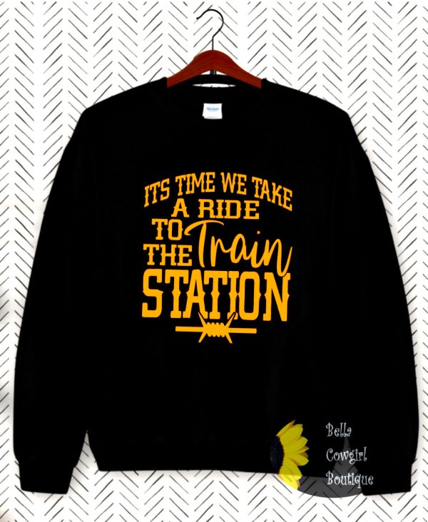 Yellowstone Rip Wheeler Train Station Sweatshirt