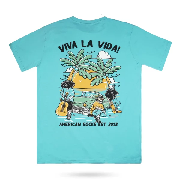 AMERICAN SOCKS VIVA LA VIDA T-SHIRT