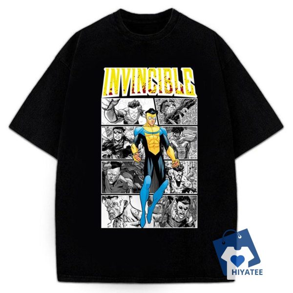 Invincible T-Shirt – Bold Graphic Tee for Superhero Fans