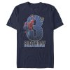 Men’s Marvel Spider-Man Swinging 3rd Birthday T-Shirt