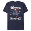 Men’s Marvel Spider-Man Uncle ‘Tis the Season T-Shirt