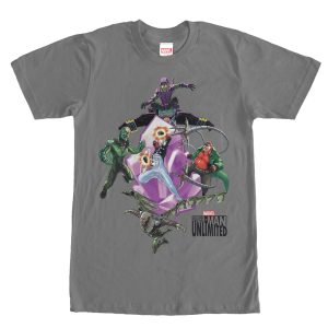 Men’s Marvel Spider-Man Unlimited Villains T-Shirt
