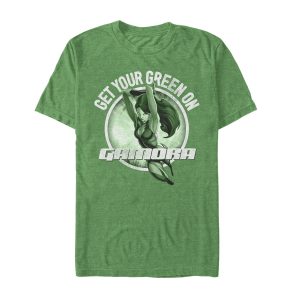 Men’s Marvel St. Patrick’s Day Gamora On T-Shirt