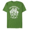 Men’s Marvel St. Patrick’s Day Hulk Incredibly Lucky Clover T-Shirt