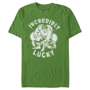 Men’s Marvel St. Patrick’s Day Hulk Incredibly Lucky Clover T-Shirt
