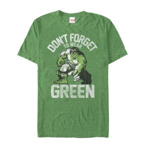 Men’s Marvel St. Patrick’s Day Hulk Wear T-Shirt