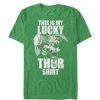 Men’s Marvel St. Patrick’s Day Thor Lucky T-Shirt