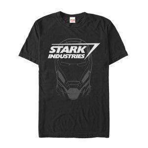 Men’s Marvel Stark Industries Iron Man Logo T-Shirt