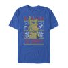 Men’s Marvel Ugly Christmas Oh Snap Thanos T-Shirt