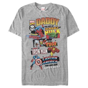 Men’s Marvel Ultimate Dad Compilation T-Shirt