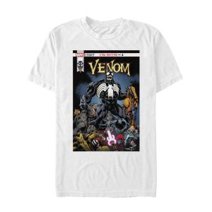 Men’s Marvel Venom Lethal Protector Pile T-Shirt