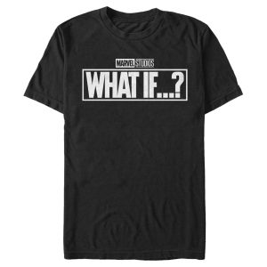 Men’s Marvel What If… Bold Logo T-Shirt