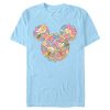 Men’s Mickey & Friends Flowers and Butterflies Ears T-Shirt