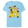 Men’s Mickey & Friends The Birthday Boy Is 21 T-Shirt