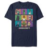 Men’s Minecraft Character Boxes T-Shirt