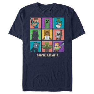 Men’s Minecraft Character Boxes T-Shirt