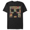 Men’s Minecraft Creeper Collage T-Shirt