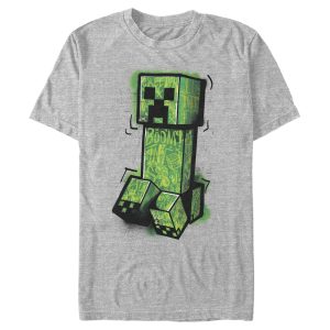 Men’s Minecraft Graffiti Creeper T-Shirt
