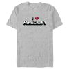 Men’s Minecraft I Heart Minecraft T-Shirt