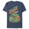 Men’s Minecraft Steve Create Explore Survive T-Shirt