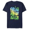 Men’s Minecraft Steve and Alex Vs. Mobs T-Shirt