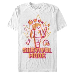 Men’s Minecraft Survival Mode Sketch T-Shirt