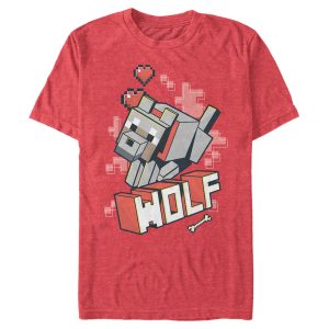 Men’s Minecraft Wolf T-Shirt