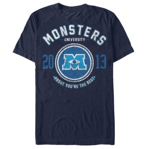 Men’s Monsters Inc Best College Logo T-Shirt