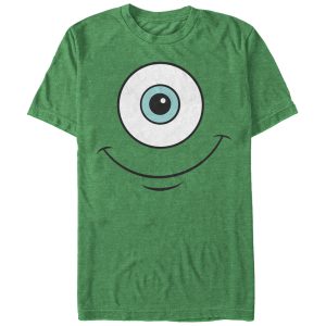 Men’s Monsters Inc Mike Wazowski Eye Smile T-Shirt