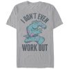 Men’s Monsters Inc Sulley I Don’t Work Out T-Shirt