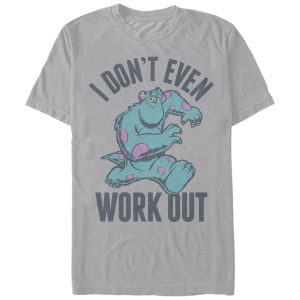 Men’s Monsters Inc Sulley I Don’t Work Out T-Shirt