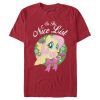 Men’s My Little Pony Christmas Fluttershy Nice List T-Shirt