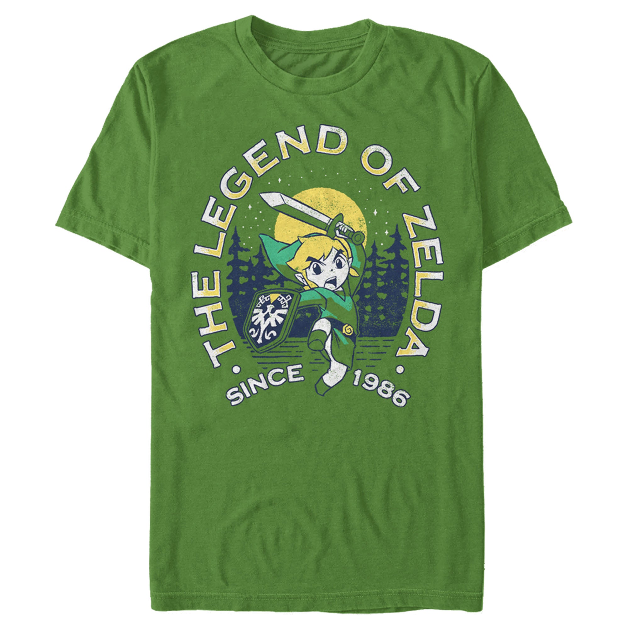 Men's Nintendo Cartoon Link Since 1986 T-Shirt Men's Nintendo Cartoon Link Since 1986 T-Shirt