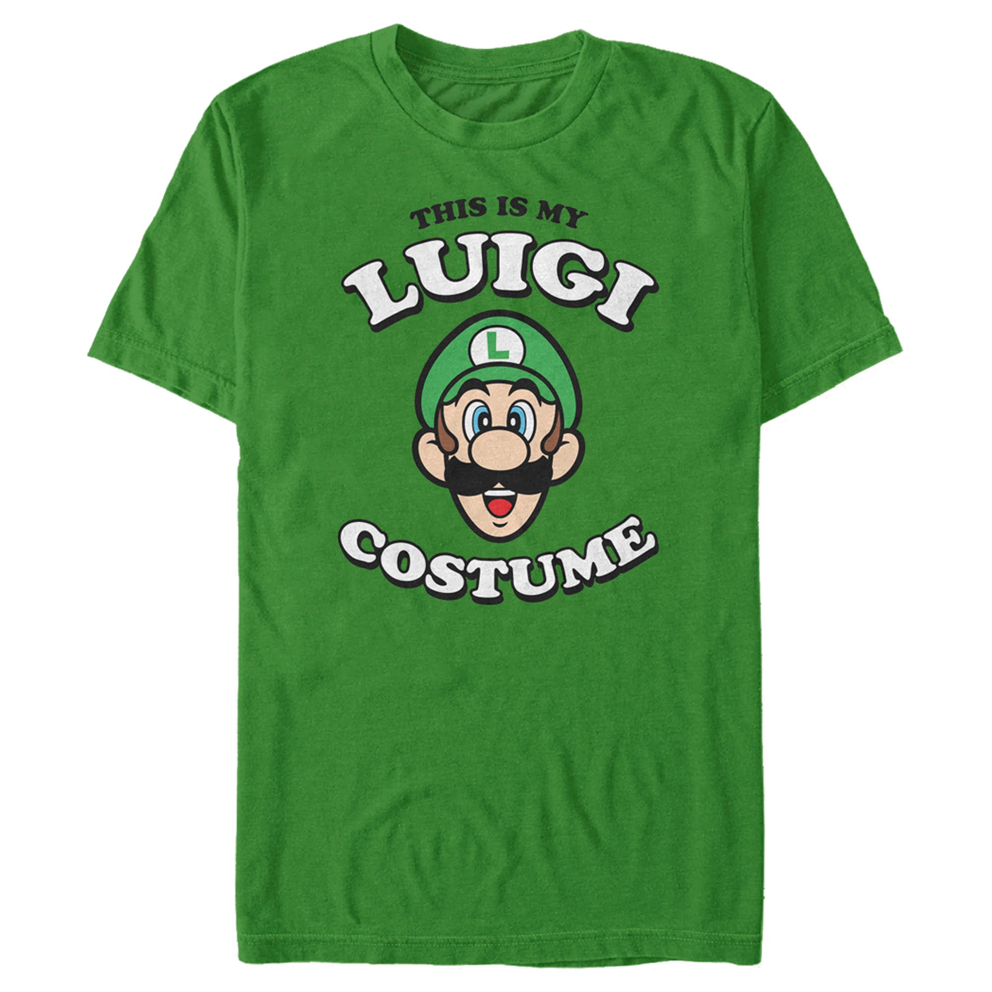 Men's Nintendo This is my Luigi Costume T-Shirt Men's Nintendo This is my Luigi Costume T-Shirt