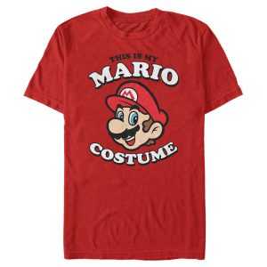 Men’s Nintendo This is my Mario Costume T-Shirt