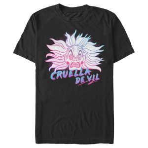 Men’s One Hundred and One Dalmatians Crazy Cruella T-Shirt