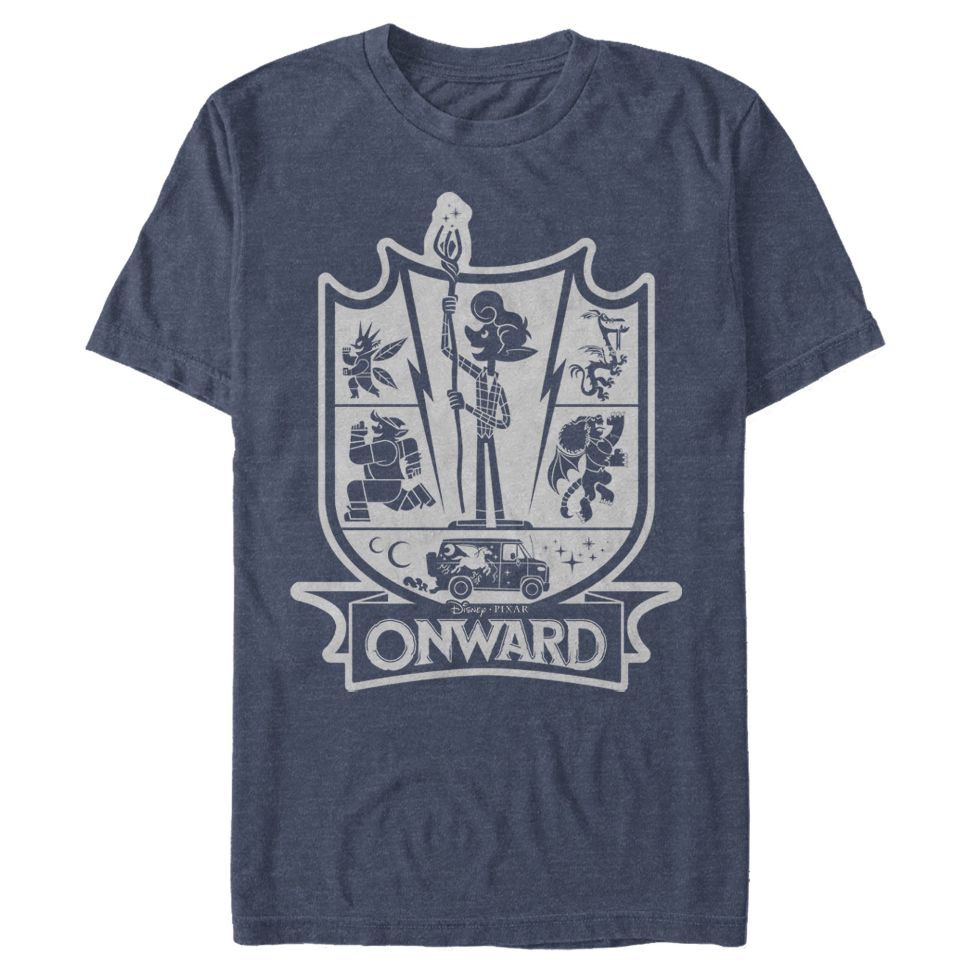 Men's Onward Character Icon Crest T-Shirt Men's Onward Character Icon Crest T-Shirt
