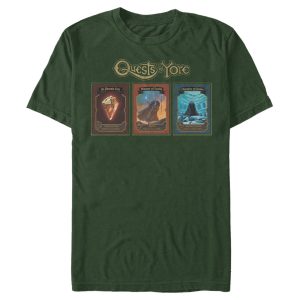 Men’s Onward Quests of Yore Playing Cards T-Shirt