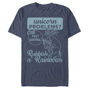 Mens Onward Rubbish N Rainbows Pest Control T Shirt 1