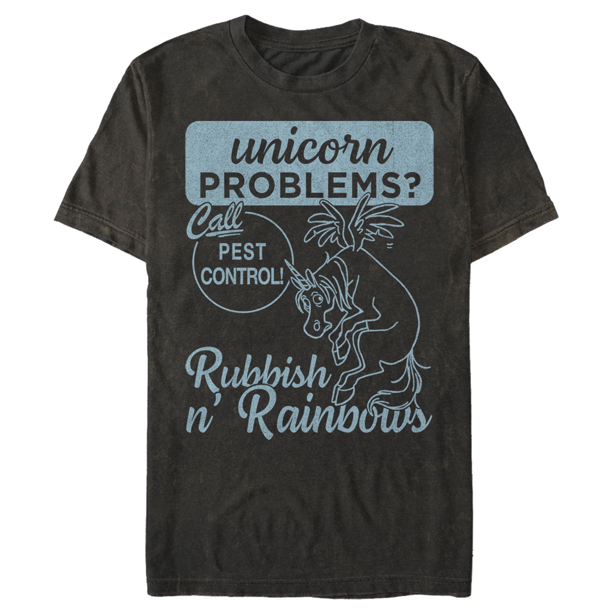 Men's Onward Rubbish N' Rainbows Pest Control T-Shirt Men's Onward Rubbish N' Rainbows Pest Control T-Shirt