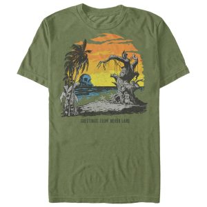 Men’s Peter Pan Neverland Postcard T-Shirt