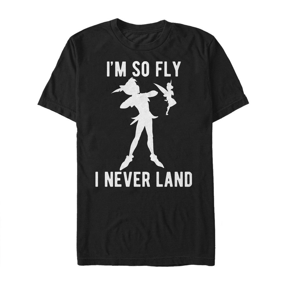 Men's Peter Pan So Fly Never Land T-Shirt Men's Peter Pan So Fly Never Land T-Shirt