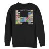 Men’s Pixar Character Periodic Table Sweatshirt