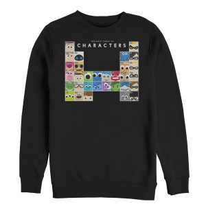 Men’s Pixar Character Periodic Table Sweatshirt