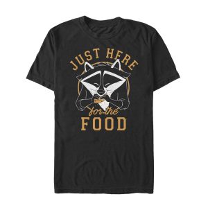 Men’s Pocahontas Meeko Here For Food T-Shirt