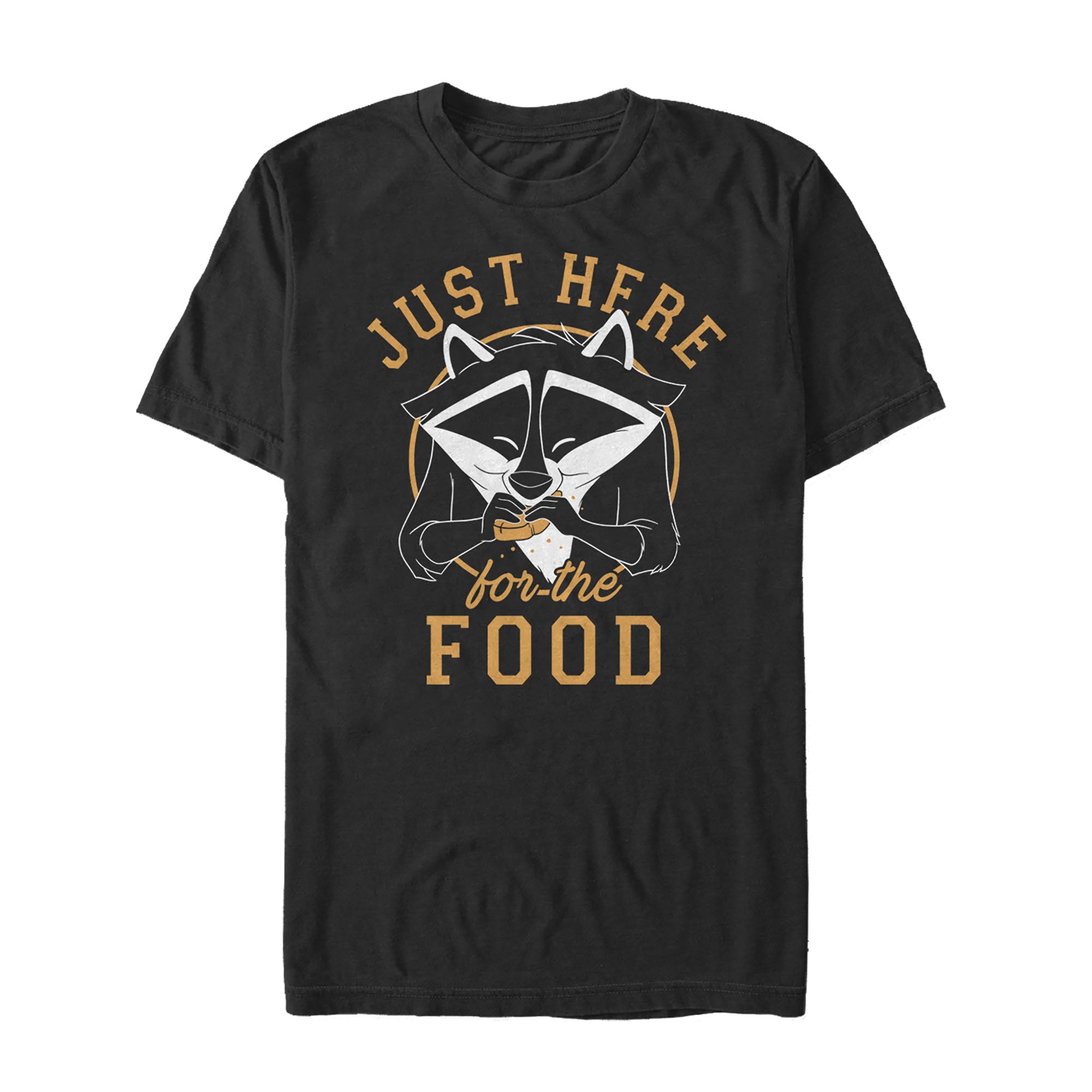 Men's Pocahontas Meeko Here For Food T-Shirt Men's Pocahontas Meeko Here For Food T-Shirt