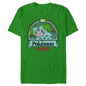 Men’s Pokemon Grasslands Bulbasaur T-Shirt