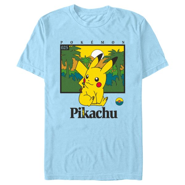 Men’s Pokemon Tropical Pikachu T-Shirt