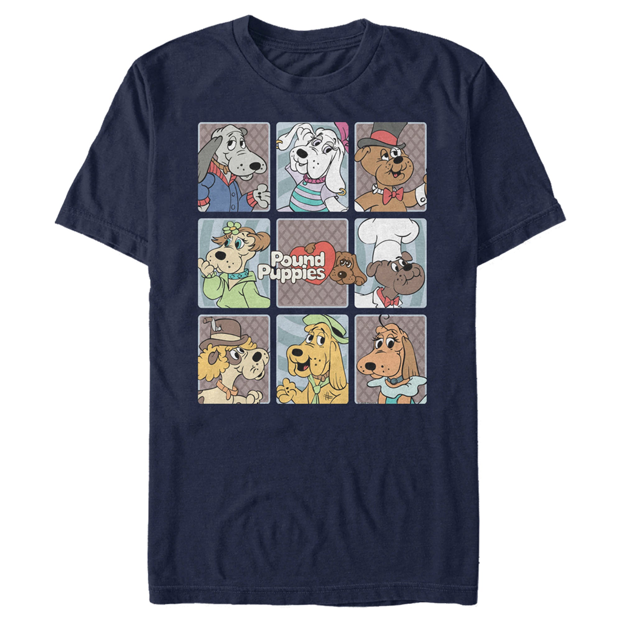 Men's Pound Puppies Character Box T-Shirt Men's Pound Puppies Character Box T-Shirt