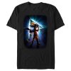 Men’s Puss in Boots The Last Wish Space Poster T-Shirt